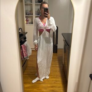 Tularosa White Maxi Cover Up